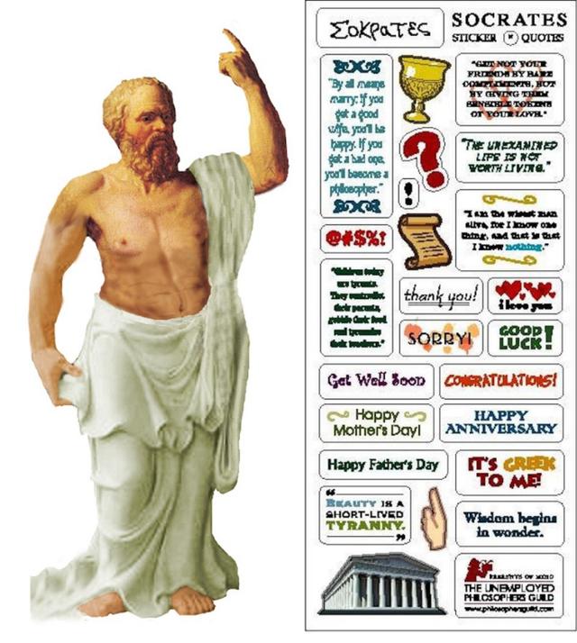 UPG Wenskaart - Socrates