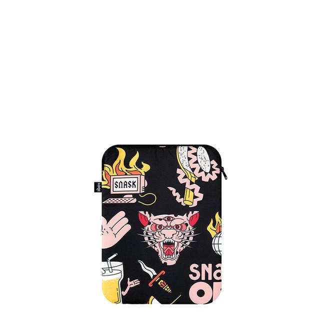 LOQI Laptop Sleeve - Tiger Snake Beer Black Large