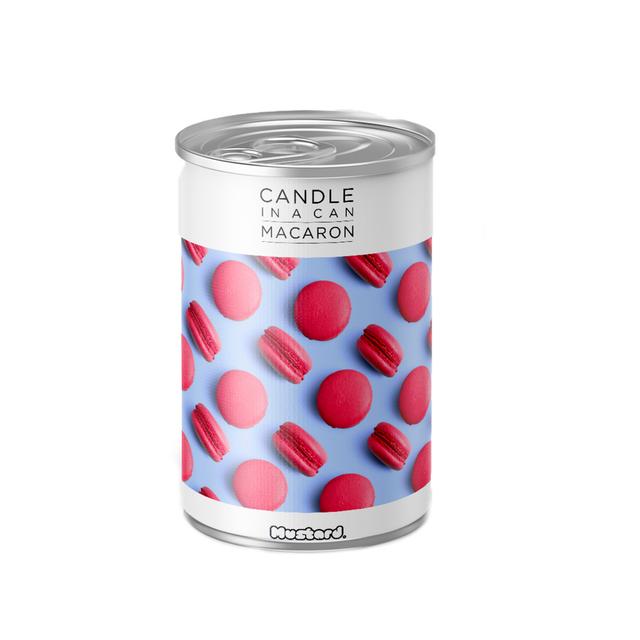 Mustard Candle In A Can - Macaron