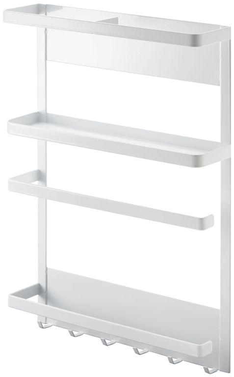 Yamazaki Tower Keukenrek koelkast magnetisch - Wit