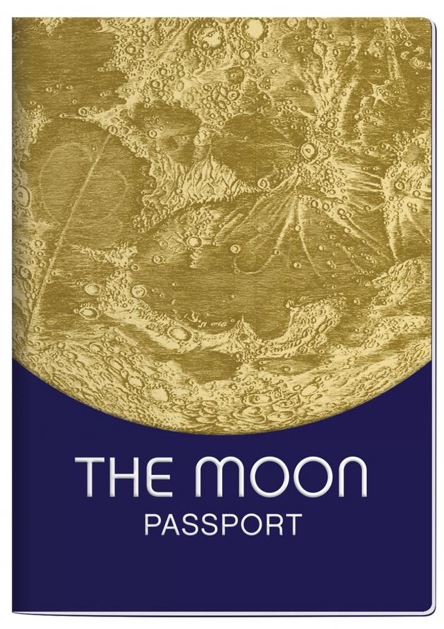 UPG Notitieboek - The Moon Passport