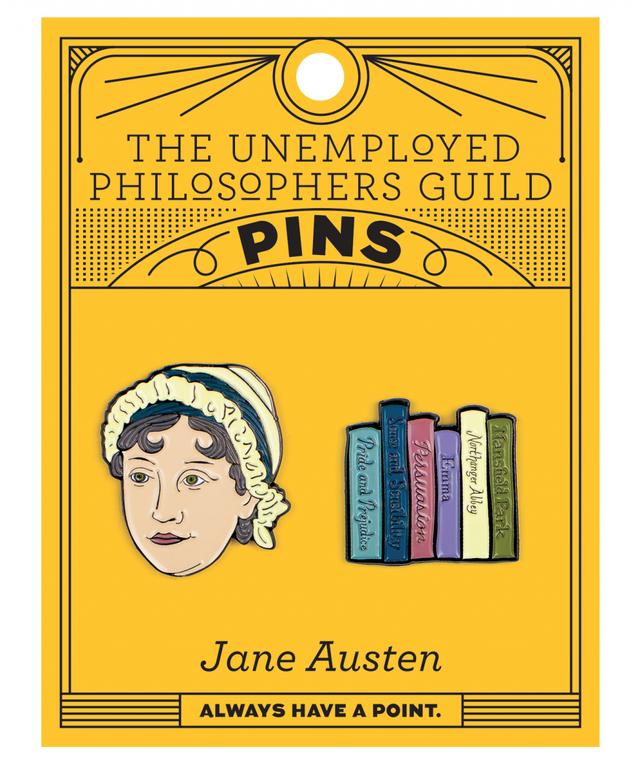 UPG Pins - Jane Austen & Books