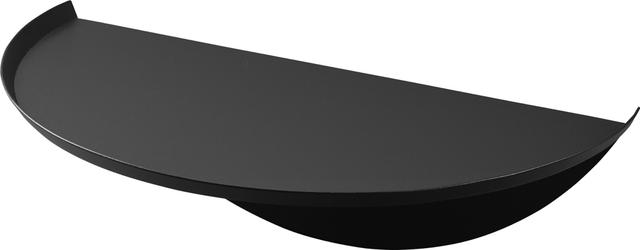 Yamazaki Tower Wandplank rond - Zwart