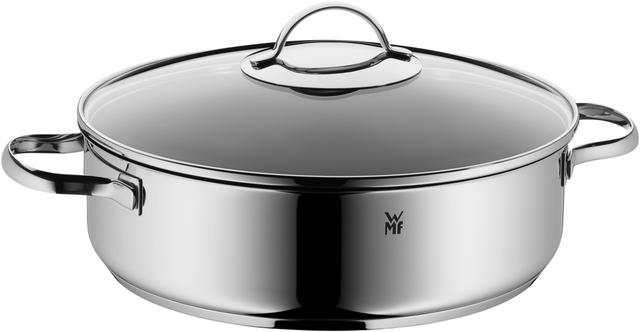 WMF Serveerpan met glazen deksel - Ø280mm