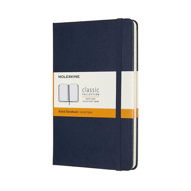 Moleskine Classic Notitieboek Medium - Hardcover - Gelinieerd - Sapphire Blue