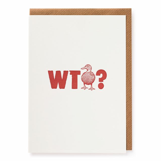 Archivist Cards Card - What the Duck