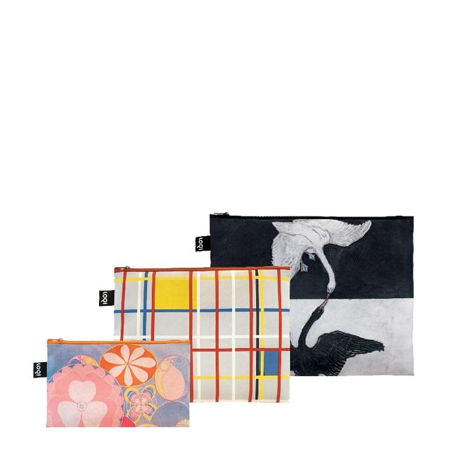 LOQI Zip Pockets - The Swan, Childhood, New York City 3 gerecycled