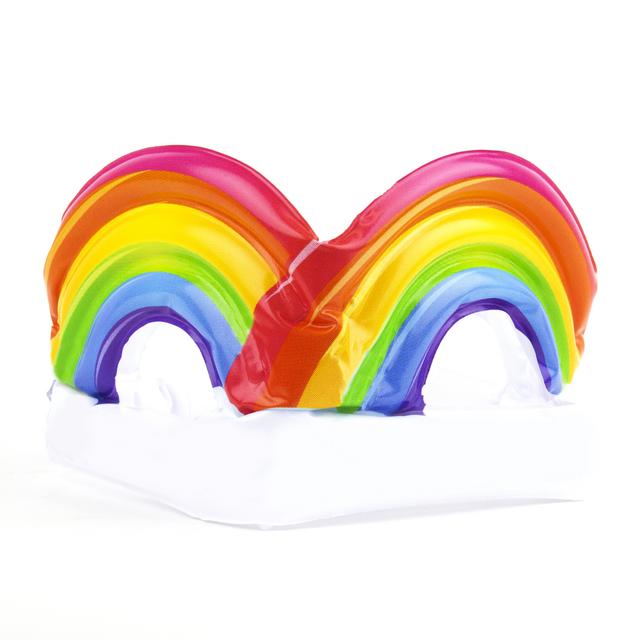 Gift Republic Hoofdband opblaasbaar - Rainbow