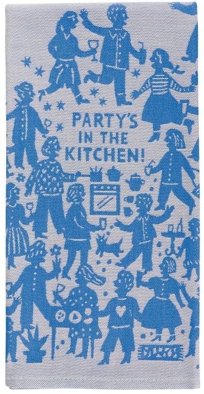 Blue Q Theedoek - Party in the Kitchen