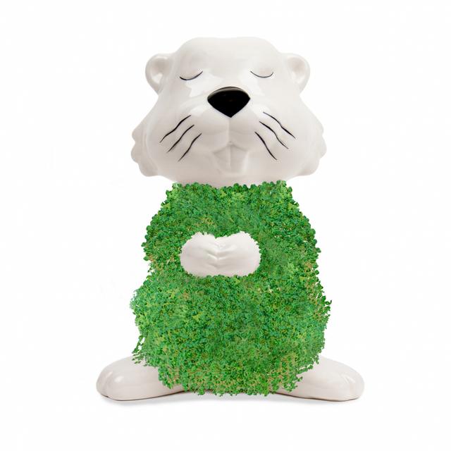 Gift Republic Plantenpot met chiazaden - Hairy Beaver