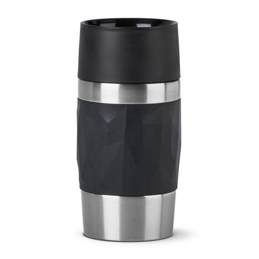 EMSA Travel Mug Compact Travel Mug Compact - 0.3Ltr - Black