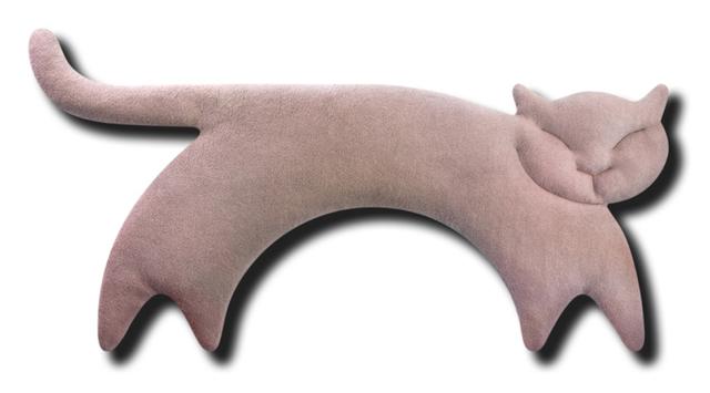 Leschi Warmtekussen Clara the Cat - Beige