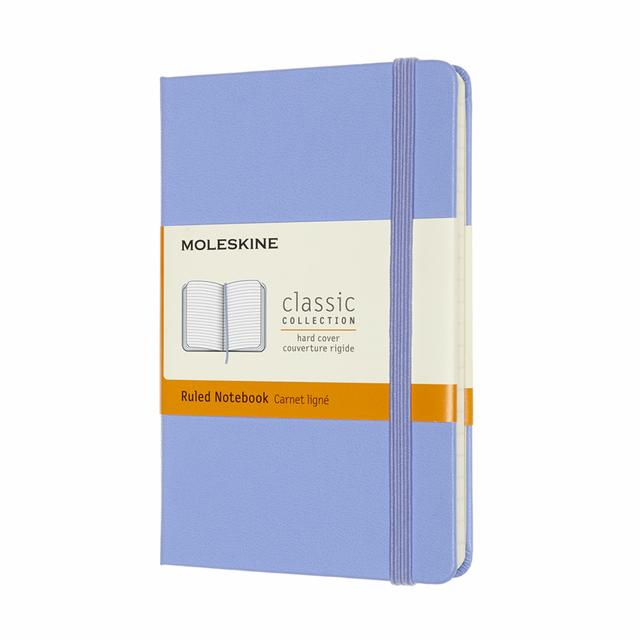 Moleskine Classic Notitieboek Pocket - Hardcover - Gelinieerd - Hydrangea Blue