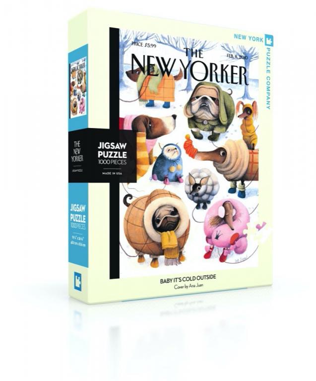 New York Puzzle Company Puzzel Baby It’s Cold Outside - 1000 stukjes