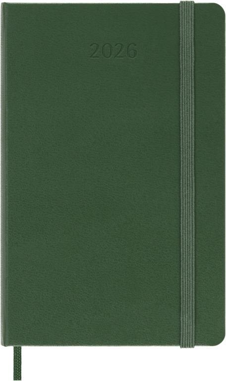 Moleskine Classic Weekagenda Pocket 12 maanden - Hardcover - Myrtle Green