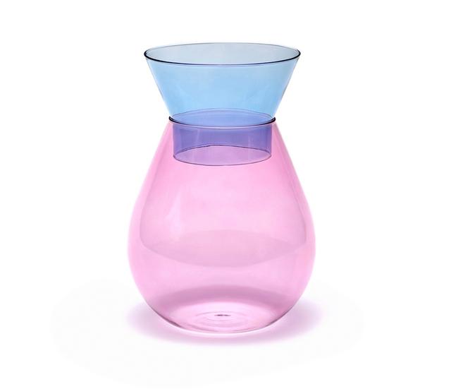 Peleg Design Vaas Twotone - Roze