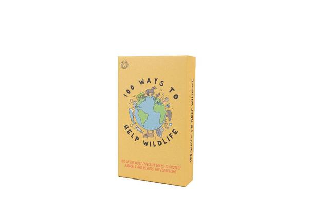 Gift Republic Kaartenset - 100 Ways to Help Wildlife