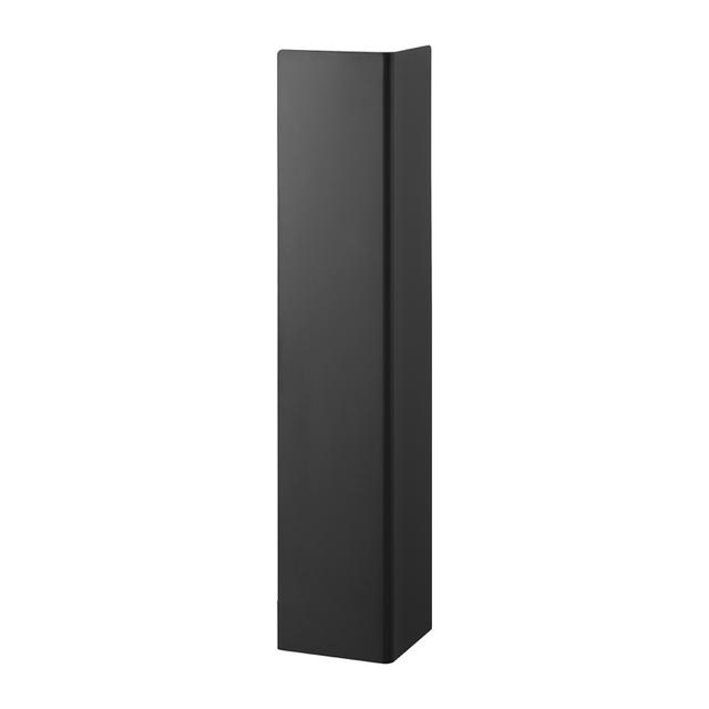 Yamazaki Tower Toiletrolhouder op wielen smal - Zwart
