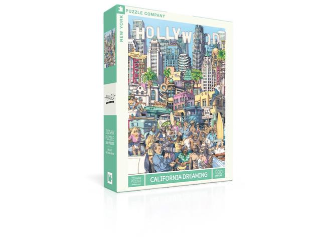 New York Puzzle Company Puzzel California Dreaming - 500 stukjes
