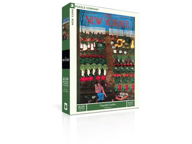 New York Puzzle Company Puzzel Vegetable Garden - 1000 stukjes