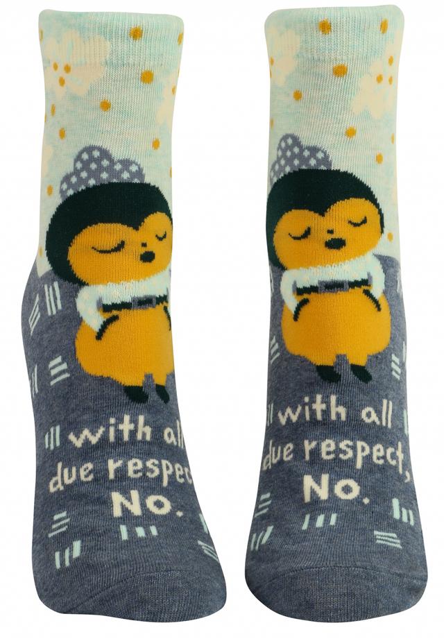Blue Q Ankle Socks - All Due Respect