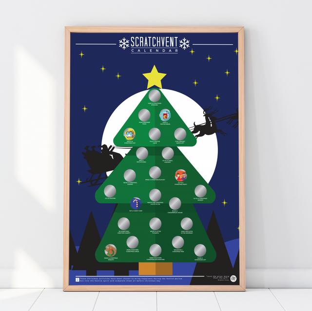 Gift Republic Krasposter - Scratchvent