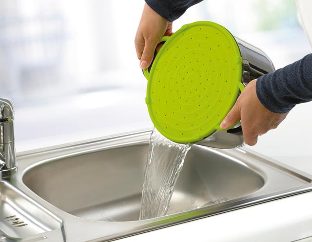 EMSA Smart Kitchen Antispat deksel - Ø260mm - Antraciet