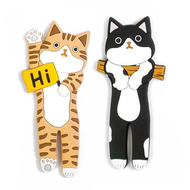 Trendform Haak magnetisch Kitty Cat set van 2 - Multicolour