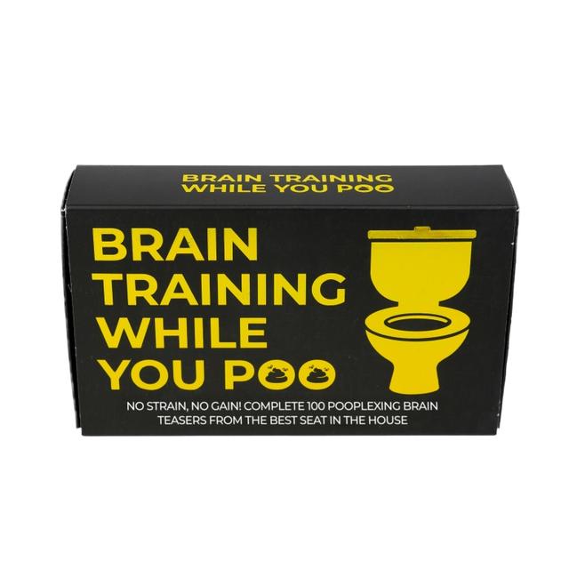 Gift Republic Kaartenset - Brain Training While You Poo