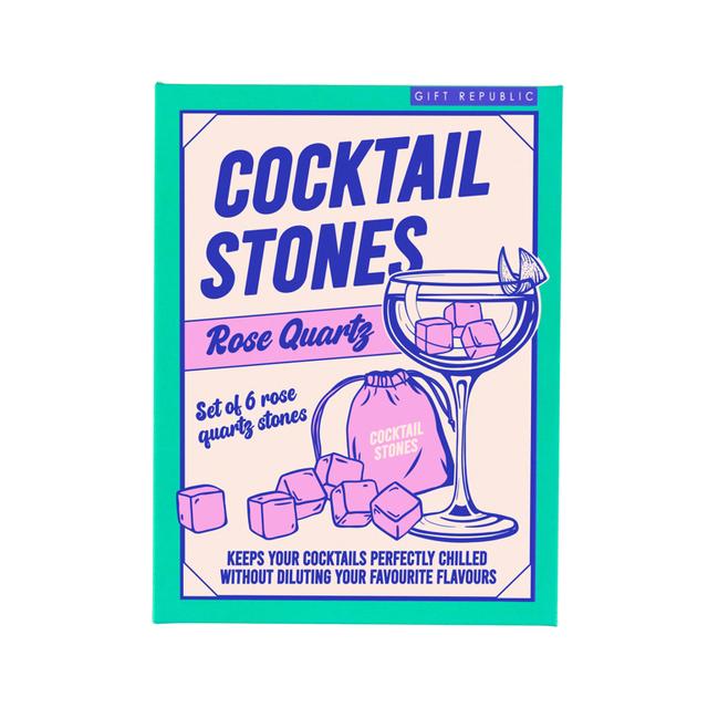 Gift Republic Cocktail stenen - Rose Quartz