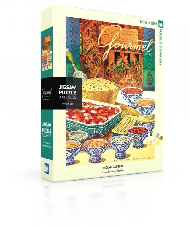 New York Puzzle Company Puzzel Indian Cuisine - 1000 stukjes