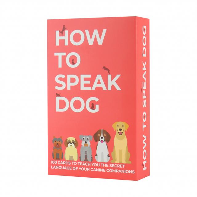 Gift Republic Kaartenset - How to speak dog