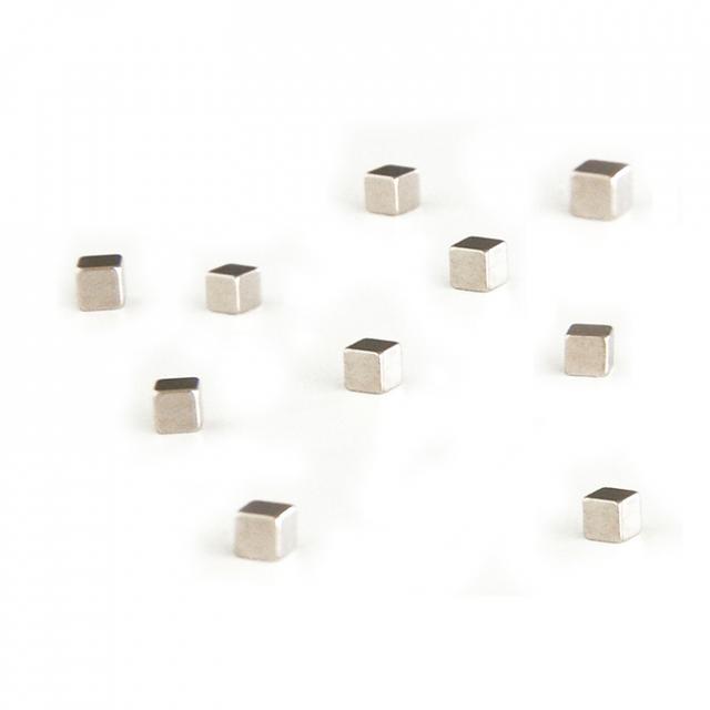 Trendform Magnet Kubiq - silver - set 10 pcs