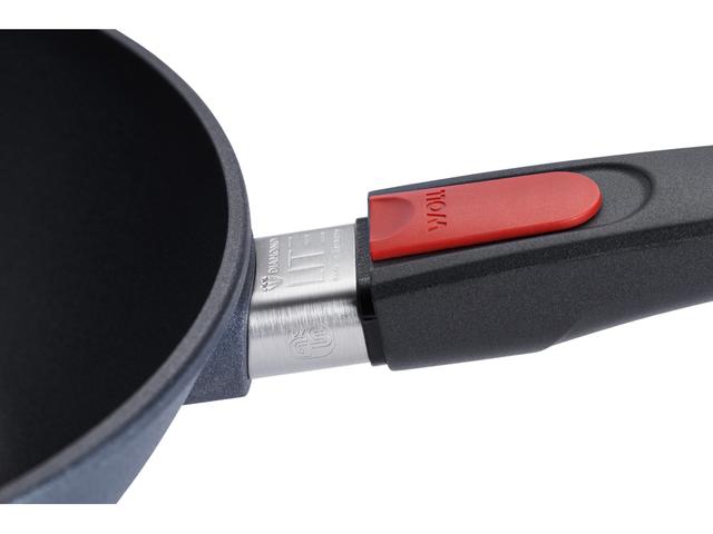 WOLL Diamond Lite Wok met afneembare greep - Ø240mm - H 90mm - Zwart