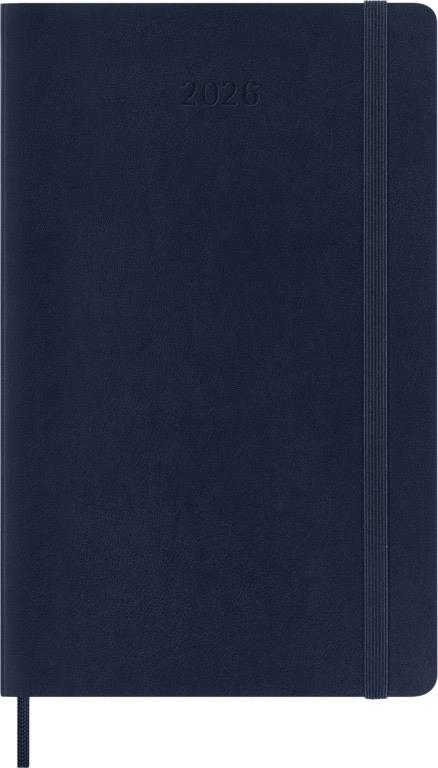 Moleskine Classic Dagagenda Large 12 maanden - Softcover - Sapphire Blue