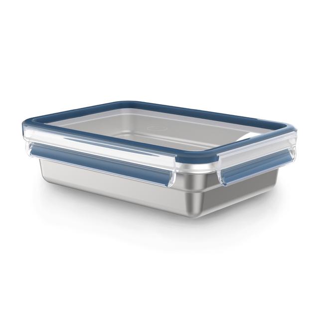 Tefal Masterseal RVS Vershouddoos rechthoekig - 1.2Ltr