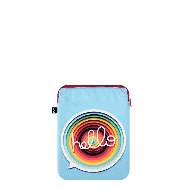 LOQI Laptop Sleeve Medium - Hello gerecycled