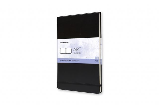 Moleskine Art Collection Aquarel Album A4 - Hardcover - Blanco - Black