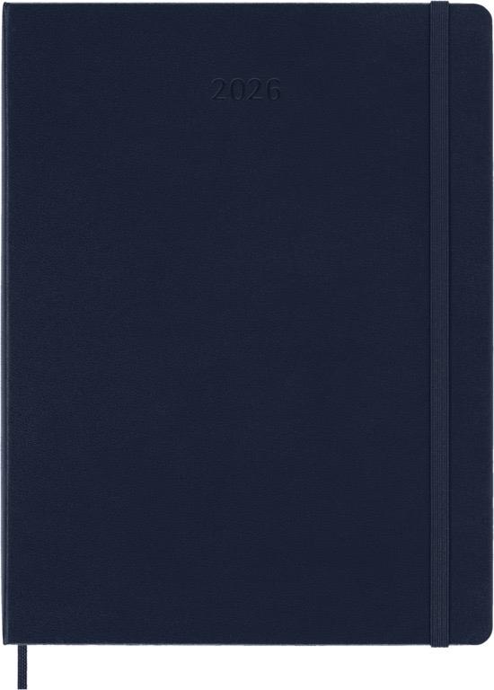 Moleskine Classic Weekagenda XL 12 maanden - Hardcover - Sapphire Blue