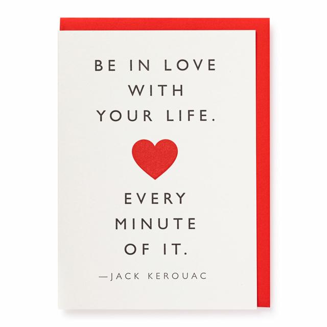 Archivist Cards Card - Jack Kerouac