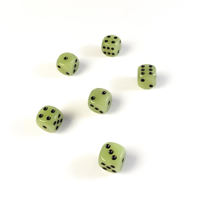Trendform Magneten Poker Glow - Set van 6 - Groen