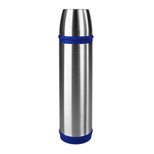 EMSA Captain Isoleerfles met schroefdop - 0.7Ltr - RVS/Blauw