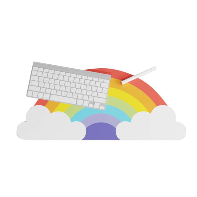 Mustard Rainbow Mat