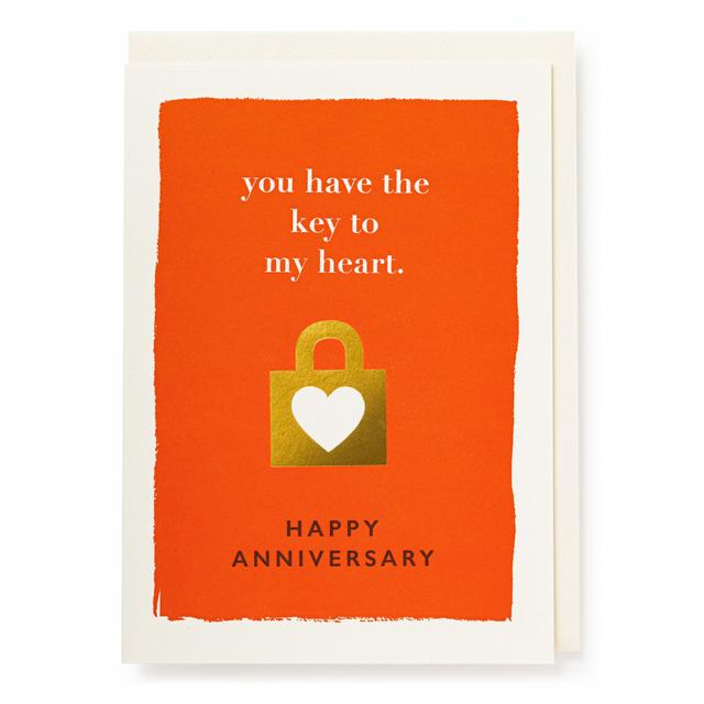 Archivist Cards Wenskaart - Key To My Heart