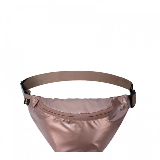LOQI Bum Bag - Rose Gold Metallic Large