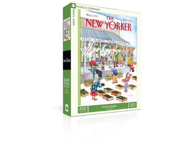 New York Puzzle Company Puzzel Garden Supplies - 500 stukjes