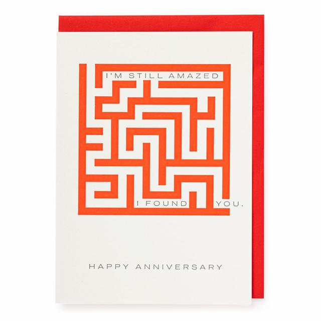 Archivist Cards Card - Amazed Anniversary