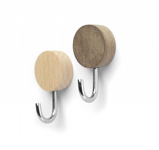 Trendform Haak magnetisch Wood - Set van 2 - Assorti