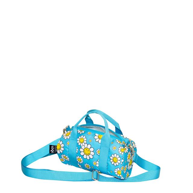 LOQI Weekender Small - Flowers Aquarius gerecycled