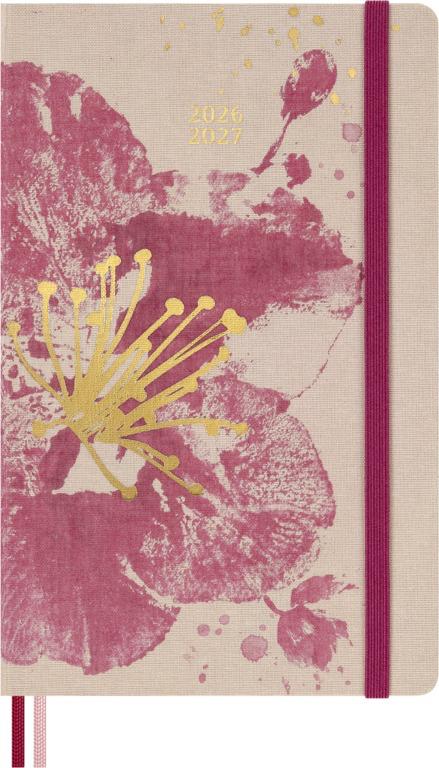 Moleskine Sakura Collection 2026 Weekagenda Large 18 maanden - Hardcover